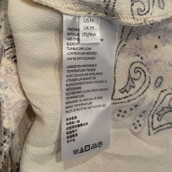 NWT Free People Girl Talk Balloon Slv Tunic or Dress Boho Western Festival M - Picture 7 of 9